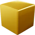 Yellow [Burst] Cube Icon